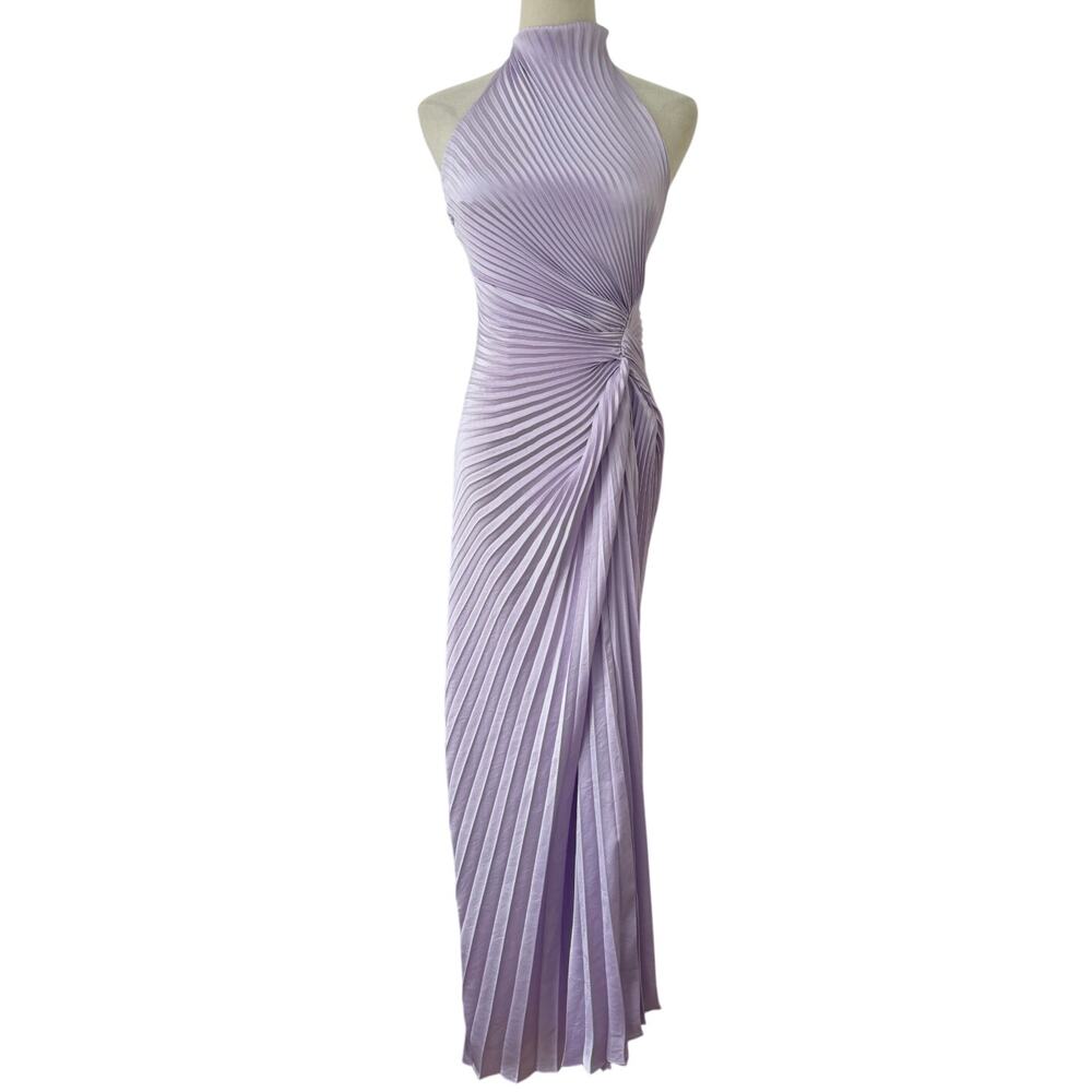 ALC Romy Pleated Satin Gown - Picture 7 of 12